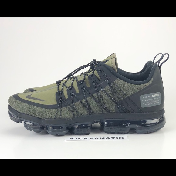 New Nike Air Vapormax Run Utility Olive Shoes - Picture 3 of 7